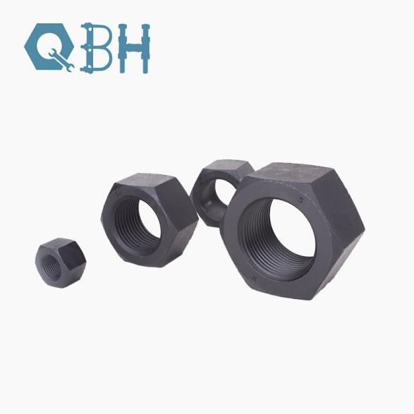 DIN555 Black Heavy Hex Nuts