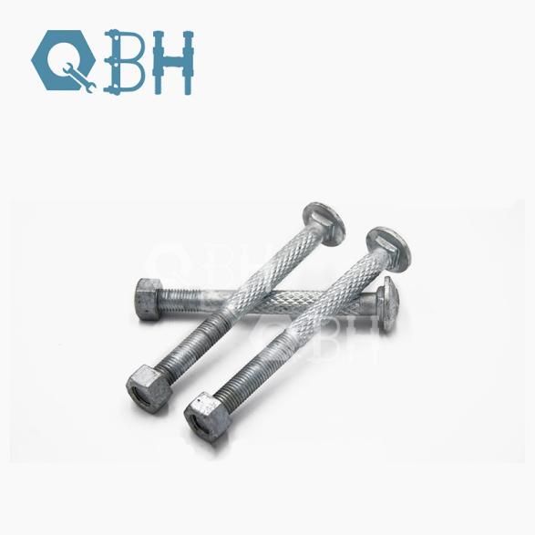 Mga Spare Part Knurl Steel Structure Carriage Bolt